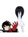 Persona 5 Joker Short Black Cosplay Man Wigs