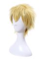 Short Golden Game Cosplay Man Wigs