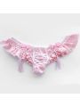 Pink Cheongsam Ruffled Underwear Cosplay Costume