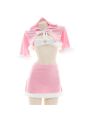 Pink Cute Bunny Girl Pajama Cosplay Costume