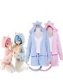 ReZERO -Starting Life in Another World Rem Ram Cat Pajamas 2 Colors Daily Cosplay Costume