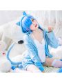 ReZERO -Starting Life in Another World Rem Ram Cat Pajamas 2 Colors Daily Cosplay Costume