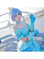 ReZERO -Starting Life in Another World Rem Ram Princess Dress Cosplay Costume