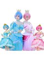 ReZERO -Starting Life in Another World Rem Ram Princess Dress Cosplay Costume