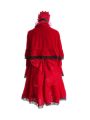 Rozen Maiden Shinku Lolita Red Maid Dress Cosplay Costumes