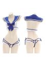 Sailor Style Bowknot Underwear Suit Cosplay Costume