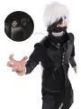 Tokyo Ghouls II Ken Kaneki Cosplay Costume Leather Suit/Hooded Coat