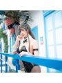 Seishun Buta Yarou wa Bunny Girl Senpai no Yume wo Minai  Sakurajima Mai  Bunny girl Cosplay Costume