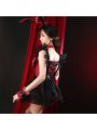 Sexy Black Mixed Red Bunny Girl Cosplay Costume Christmas Costume