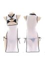Sexy Cheongsam Translucent Lingerie Cosplay Costume