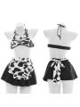 Sexy Maid Cows Lingerie Cosplay Costume