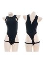 Sexy Student Uniform Bodysuit Cosplay Costume 