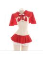 Sexy Suit Hoodie Cloak Christmas Cosplay Costume