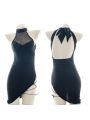 Sexy Translucent High Cut Dress Cosplay Costume