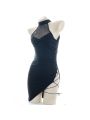Sexy Translucent High Cut Dress Cosplay Costume