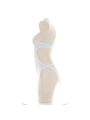 Sexy Translucent White Cutout Loving Cosplay Costume