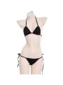 Short T-shirt Sexy Bikini Cosplay Costume