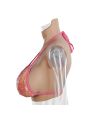 Silicone Breast Forms Fake Artificial  Boobs Chest Cosplay Prop 3 Color
