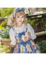 Sling Dress Cute Lolita Fresh Dress Daily 2 Colors Cosplay Costume
