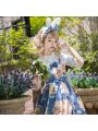 Sling Dress Cute Lolita Fresh Dress Daily 2 Colors Cosplay Costume