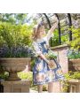 Sling Dress Cute Lolita Fresh Dress Daily 2 Colors Cosplay Costume