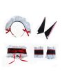 Steins;Gate 0 Akiha Rumiho Maid Cosplay Costume Full Sets