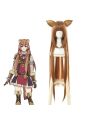 Tate no Yuusha no Nariagari Raphtalia Brown Long Cosplay Wigs