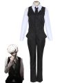 Tokyo Ghoul Kaneki Ken Antique Coffee Shop Work Uniform Cosplay Costumes