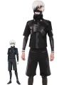 Tokyo Ghouls II Ken Kaneki Cosplay Costume Leather Suit/Hooded Coat