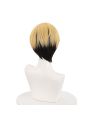 Tokyo Revengers Chifuyu Matsuno Blond Mixed Black Short Cosplay Wigs