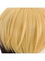 Tokyo Revengers Chifuyu Matsuno Blond Mixed Black Short Cosplay Wigs