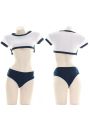 Translucent Sexy Student Uniform Cosplay Costume