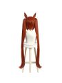 Uma Musume Pretty Derby Daiwa Scarlet Yellow Brown Long Cosplay Wigs