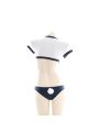 Uniform Underwear Love Hollow Cosplay Costume With Bunny Tail