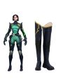 Valorant Viper Deep Blue Shoes Cosplay Boots