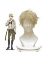 Violet Evergarden Benedict Blue Short Yellow Straight Anime Cosplay Man Wigs