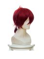 Violet Evergarden Claudia Hoggins Anime Cosplay Wigs Short Wine Red Synthetic Man Wigs