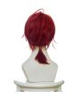 Violet Evergarden Claudia Hoggins Anime Cosplay Wigs Short Wine Red Synthetic Man Wigs