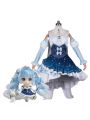 Vocaloid 2019 Hatsune Miku Star and Snow Princess Cosplay Costumes