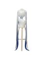 Vocaloid Hatsune Miku Snow 2018 White Blue Mixed Color Cosplay Wigs