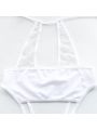 White Sexy Lace Bodysuit Underwear Cosplay Costume