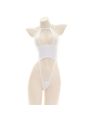 White Sexy Lace Bodysuit Underwear Cosplay Costume