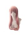 WotaKoi Love is Hard for Otaku Narumi Momose 70cm Pink Orange Long Straight Cosplay Wig