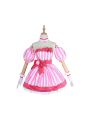 Youtuber Kizuna AI Woman Pink Dress Cosplay Costume