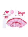 Youtuber Kizuna AI Woman Pink Dress Cosplay Costume