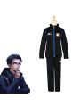 Yuri on Ice Yuri Katsuki Cosplay Costumes Dark Blue Sportswear Suits