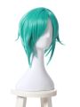 Land of the Lustrous Phosphophyllite Short Green Synthetic Anime Cosplay Woman Wigs