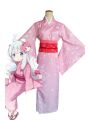 Eromanga Sensei Izumi Sagiri Anime Pink Kimono Cosplay Costumes