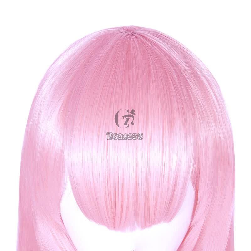 100 cm Long DARLING IN THE FRANXX ZERO TWO   Anime Pink Straight Cosplay Wigs