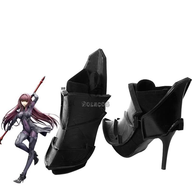 Fate/Grand Order Lancer Scáthach Black Cosplay Shoes